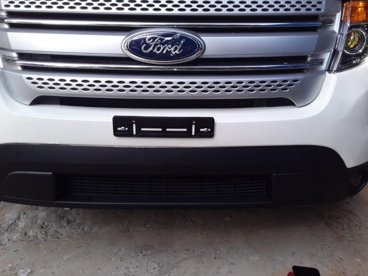 Soporte para placa de matrícula delantera, adaptador de montaje para parachoques para Ford (todos los modelos) Descuento por cantidad (9.45 $ a 5.60