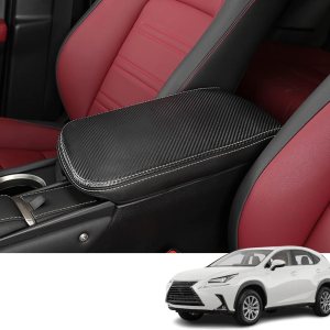 Accesorios interiores personalizados para Lexus NX 300 300h 2015 2016 2017 2018 2019 2020 2021 funda de cuero para reposabrazos centrales, Accesorios interiores personalizados para Lexus NX 300 300h 2015 2016 2017 2018 2019 2020 2021 funda de cuero para reposabrazos centrales,