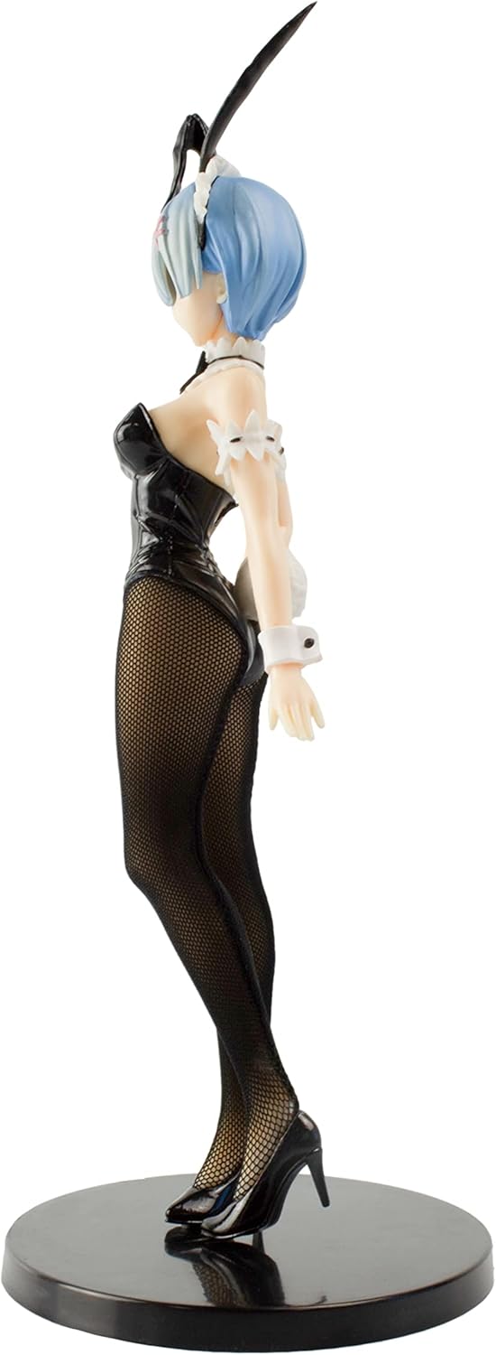 NINJAMO Re Zero Rem Black Bunny Suit Version – Figura decorativa coleccionable