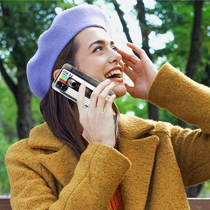Compatible con OnePlus Nord N10 5G, genial funda vintage de los años 80 y 90, mixtape retro para niñas y mujeres, bonita funda de TPU suave a prueba