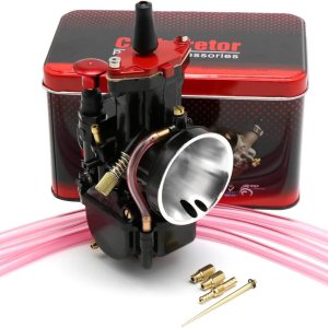 PWK – Carburador de carreras de 1.181 in universal para motor de 100 cc a 160 cc 2T 4T motos scooters Dirt Bike Motocross ATV Quad Off Road (1.181 PWK – Carburador de carreras de 1.181 in universal para motor de 100 cc a 160 cc 2T 4T motos scooters Dirt Bike Motocross ATV Quad Off Road (1.181