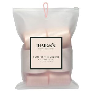 The Hair Edit Pump Up The Volume – Rodillos térmicos de cerámica 6 rodillos de pelo de agarre automático surtidos con bolsa de almacenamiento The Hair Edit Pump Up The Volume – Rodillos térmicos de cerámica 6 rodillos de pelo de agarre automático surtidos con bolsa de almacenamiento