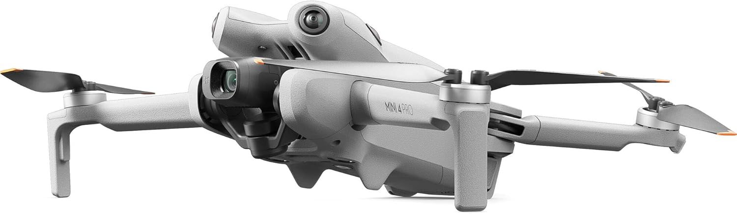 DJI Mini 4 Pro Fly More Combo Plus con DJI RC 2 (control remoto de pantalla), CP.MA.00000740.01 Mini-dron plegable con video 4K HDR de menos de 8.78