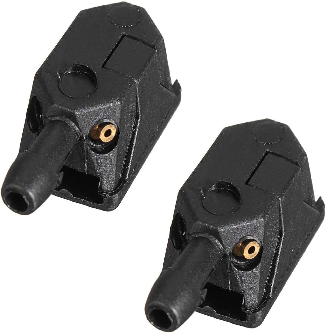 2 unids brazo trasero coche limpiaparabrisas limpiaparabrisas limpiaparabrisas chorros de agua boquilla universal 2 unids