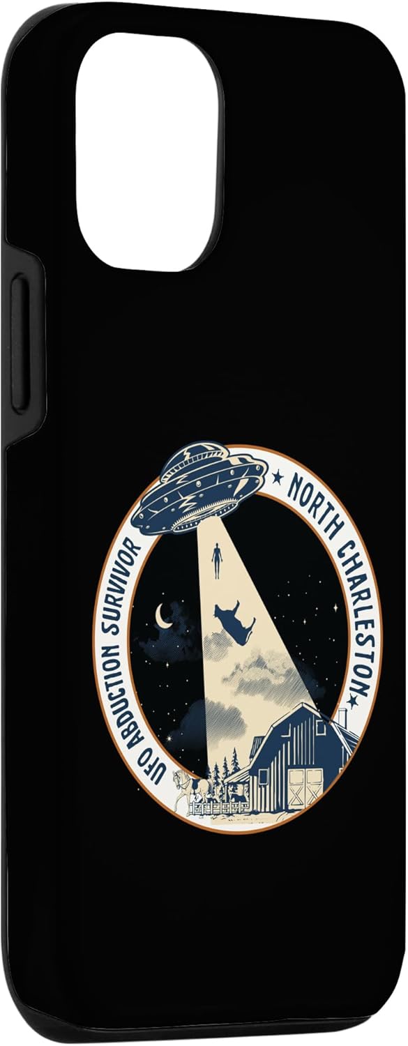 Funda para iPhone 13 Pro NORTH-CHARLESTON UFO Alien Abduction Survivor Cow Tractor Be