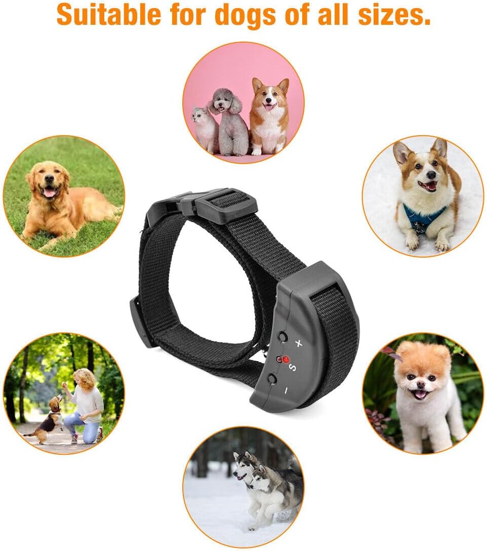 Mascota automática anti del collar del entrenamiento del choque del perro que ladra para el pequeño perro mediano grande