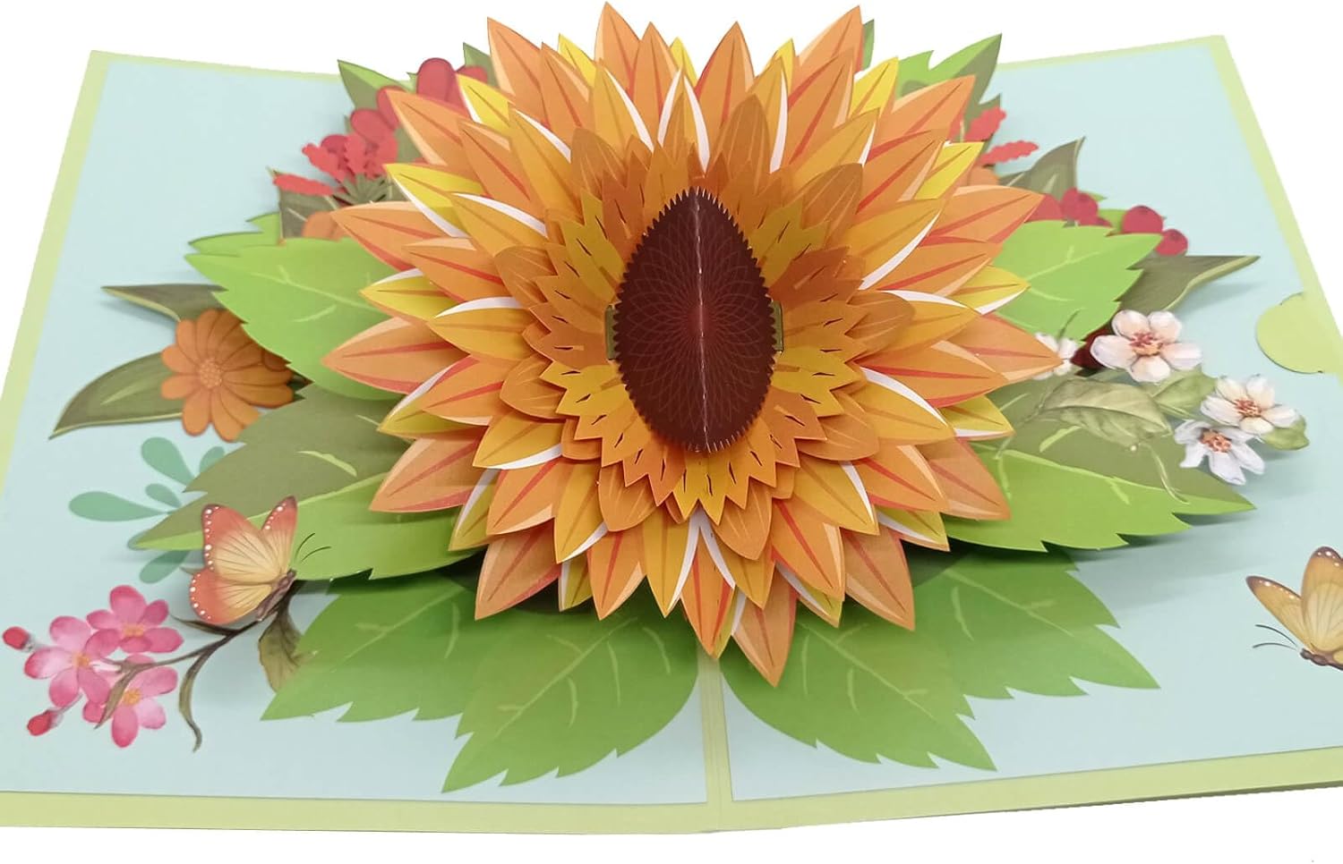 LINSINA Tarjeta de cumpleaños desplegable para mujeres y hombres, tarjeta de felicitación 3D, regalo de cumpleaños para mujeres, hombres, niños,