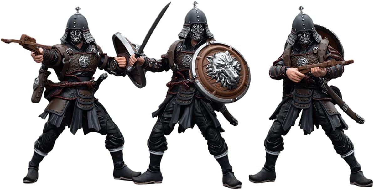 Joytoy 118 – Figura de acción de fuente oscura, Jiang Hu Shenji Camp Soldier Set de 3