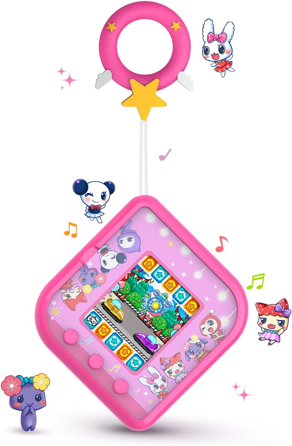 Mascota virtual electrónica nano digital para niños y niñas, regalos de fiesta de cumpleaños de Navidad (pantalla de color)