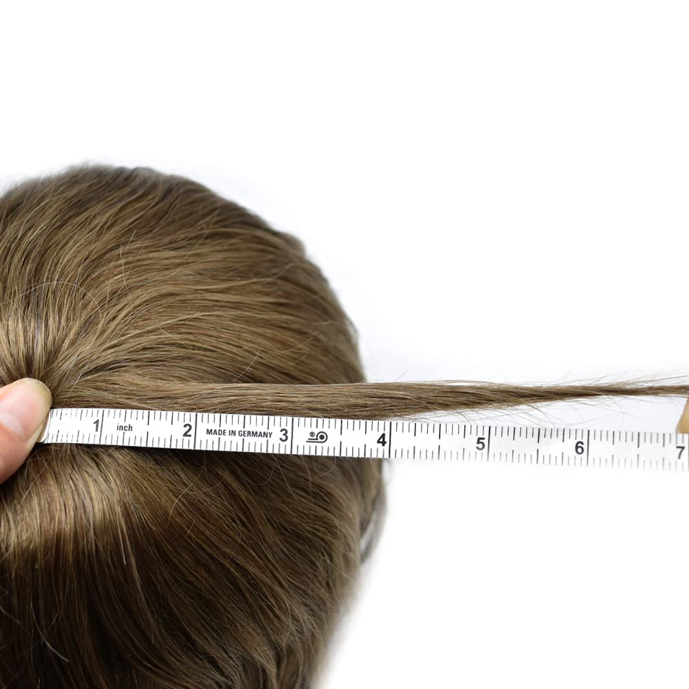 Pieza de pelo para hombre, tupé de cabello humano para hombres, piezas de cabello, sistema de reemplazo de aire de piel de polietileno para hombres