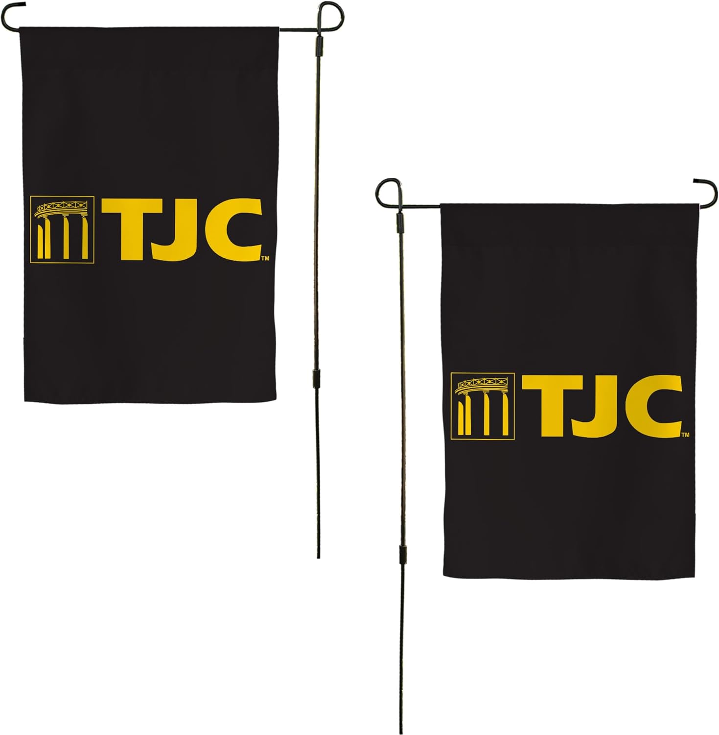 Desert Cactus Tyler Junior College Apaches Bandera de jardín TJC Apaches Banner 100% poliéster (diseño 1)
