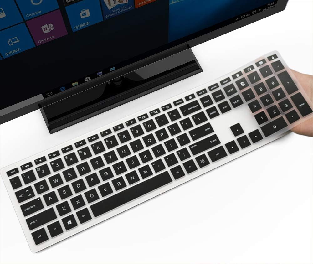 Funda de teclado para PC HP Pavilion 27 todo en uno, HP Pavilion 27-Xa0055Ng0370Nd0076Hk0010Na, HP Pavilion 24 pulgadas todo en uno, 24