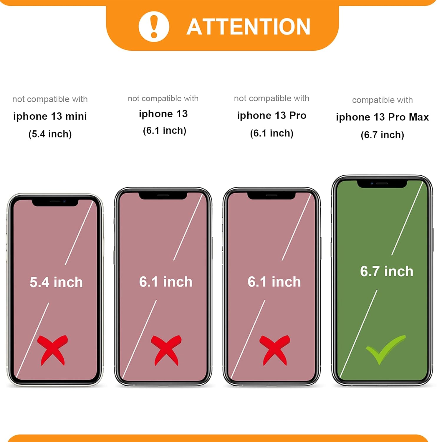Bocasal Funda tipo cartera para iPhone 13 Pro Max compatible con MagSafe magnético RFID bloqueo desmontable de piel sintética de alta calidad con