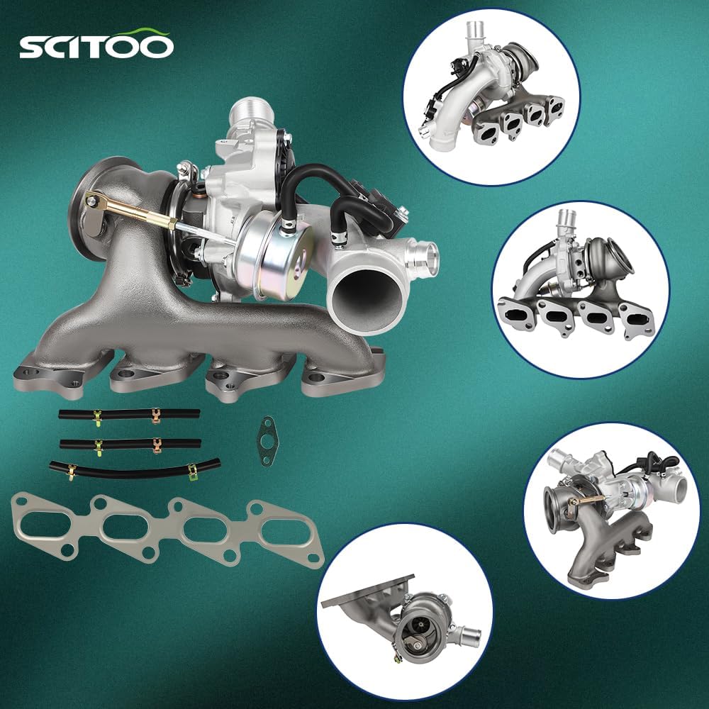 SCITOO 55565353,860156,25198550 turbocompresor se adapta para 2013-2019 para Buick Encore 1.4L 2011-2019 para Chevrolet Cruze 1.4L 2016 para
