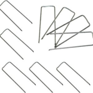 Hotop – 100 alfileres florales Hotop de 0.551 in x 1.693 in, alfileres rectos florales en forma de U, alfileres de helecho floral en forma de U, Hotop – 100 alfileres florales Hotop de 0.551 in x 1.693 in, alfileres rectos florales en forma de U, alfileres de helecho floral en forma de U,