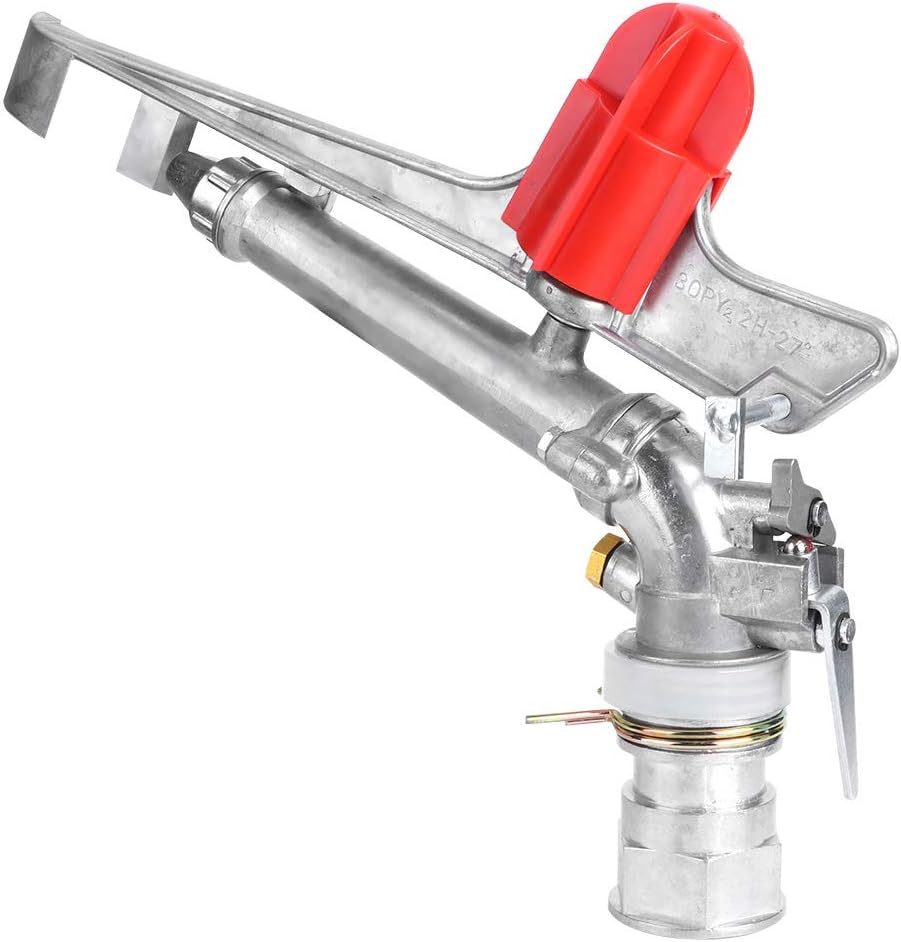 Fydun 1.5in DN40 Fem Thread Rocking Arm Sprinkler Rotation Irrigation Sprinkler Wate Accessories 1.5in DN40 Fem Thread for Family