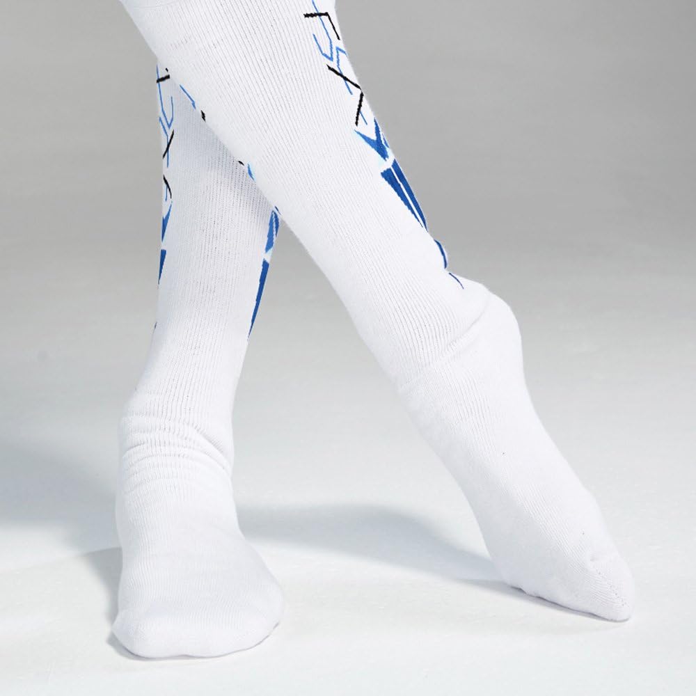 Calcetines de esgrima para espada, sable y papel de aluminio, medias protectoras de algodón para esgrima unisex para niños y adultos