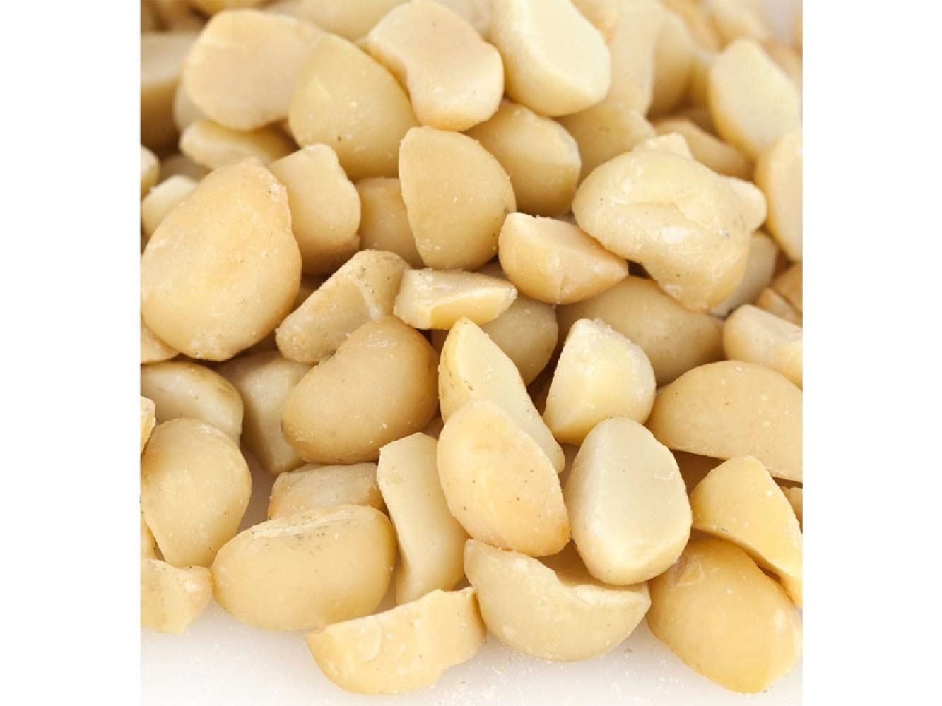 Nueces de macadamia tostadas en seco sin sal (1 libra), tostadas al horno sin aceite, aptas para veganas y keto, horneadas en pequeños lotes para