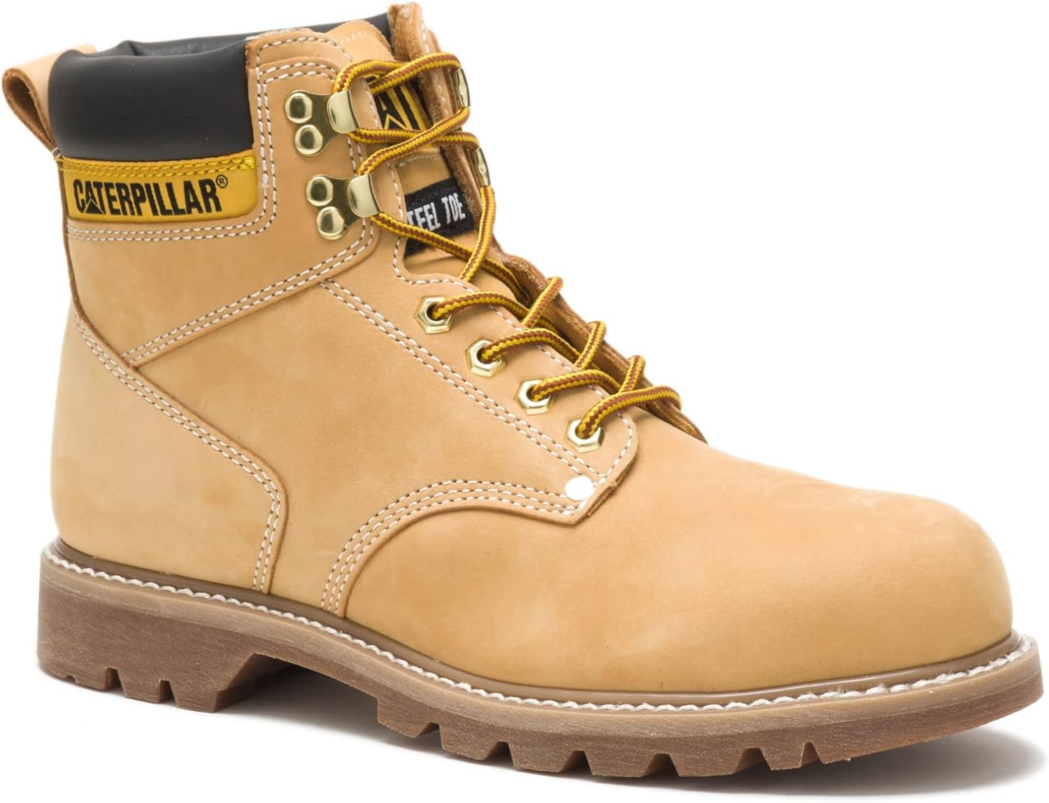 Cat Footwear Botas de trabajo Second Shift con punta de acero para hombre