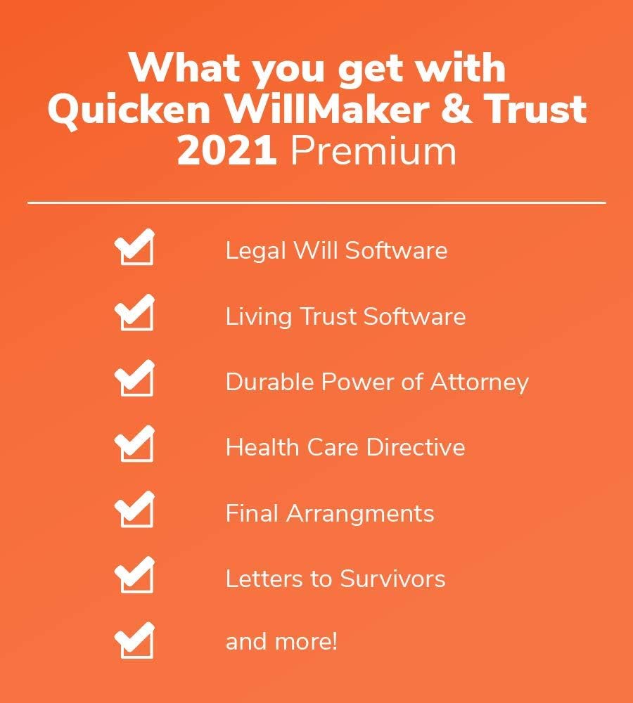 Nolo WillMaker & Trust 2021 Premium – Estate Planning Software and eBook Library – Includes Will, Trust, Health Care Directive, Get It Together