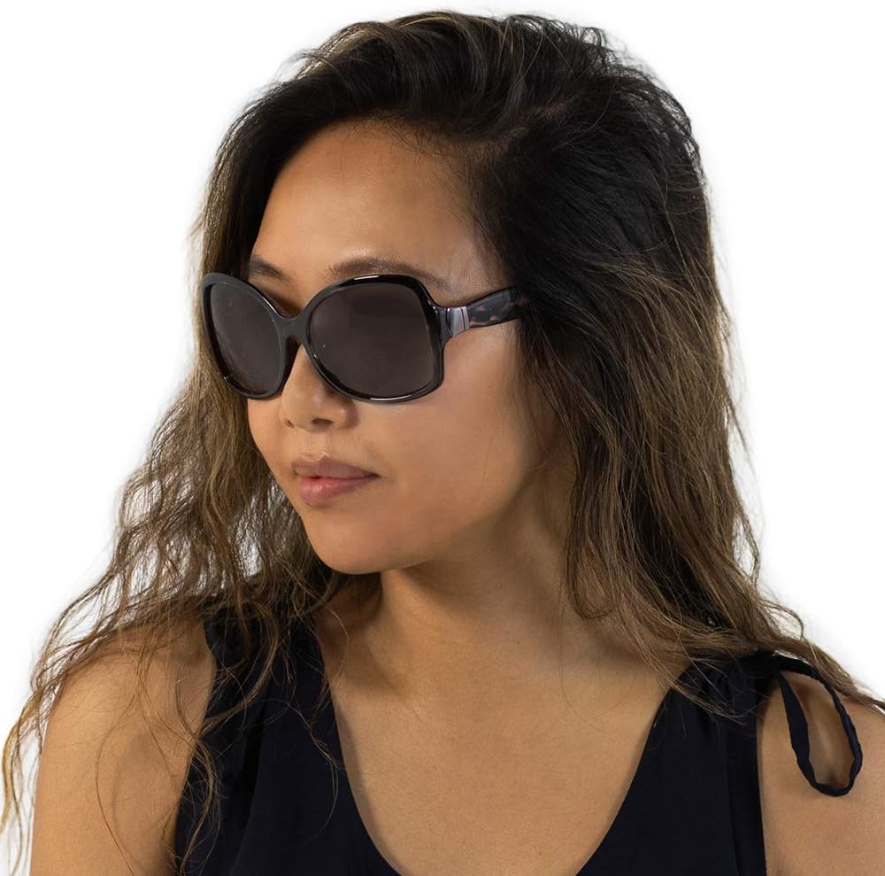 VITENZI Ferrara – Lentes de sol de lectura para mujer, lentes de sol de lectura tintados con lectores completos integrados, Ferrara