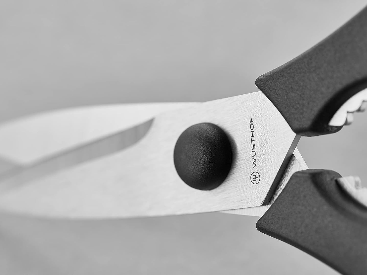 Wüsthof Classic Hollow Edge – Juego de cuchillos de chef de 2 piezas, negro, 6 nd 3.5 pulgadas y tijeras de cocina Come Apart