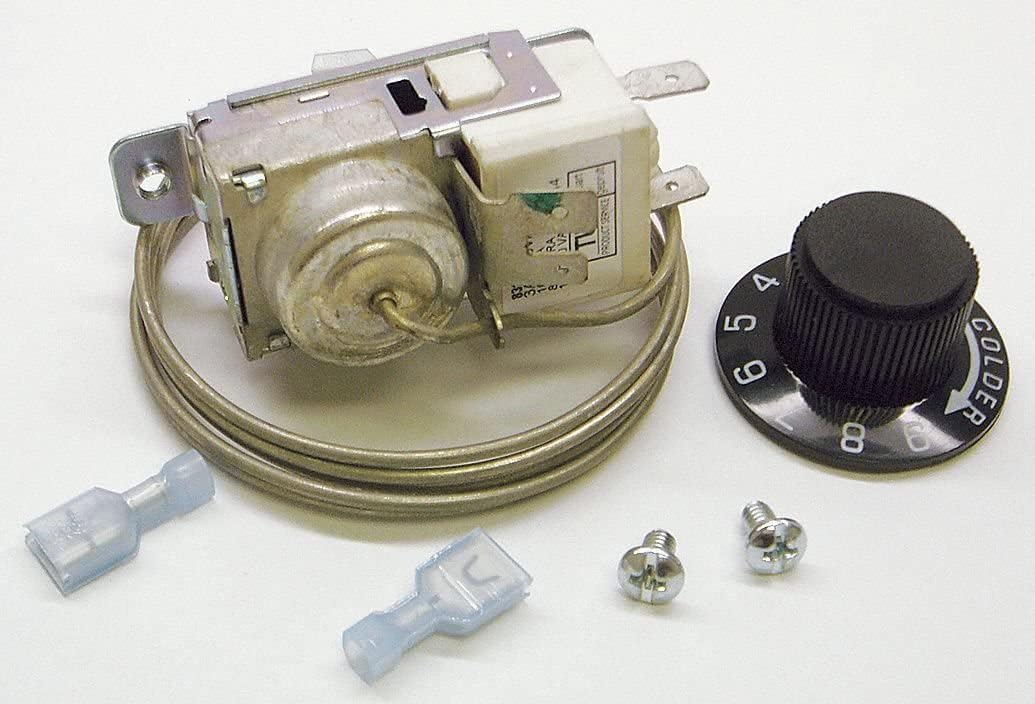 TRUE – Kit de control de temperatura 800393 800306 – Termostato de piezas de refrigerador 831932, 461387. Pieza de repuesto original OEM con