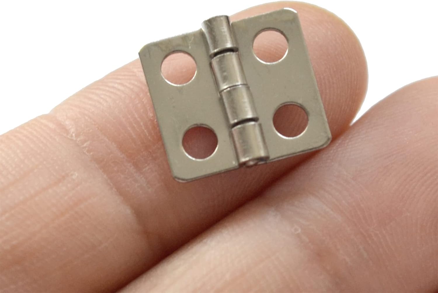 30 piezas de mini bisagras plegables vintage a tope de plata antigua con tornillos, tamaño pequeño para caja de regalo, caja de madera de joyería,