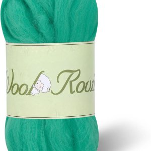 Mayboos Hilo de lana de 1.76 onzas, lana natural de color, suministros de fieltro de lana pura, lana gruesa para fieltro de aguja, fieltro húmedo, Mayboos Hilo de lana de 1.76 onzas, lana natural de color, suministros de fieltro de lana pura, lana gruesa para fieltro de aguja, fieltro húmedo,
