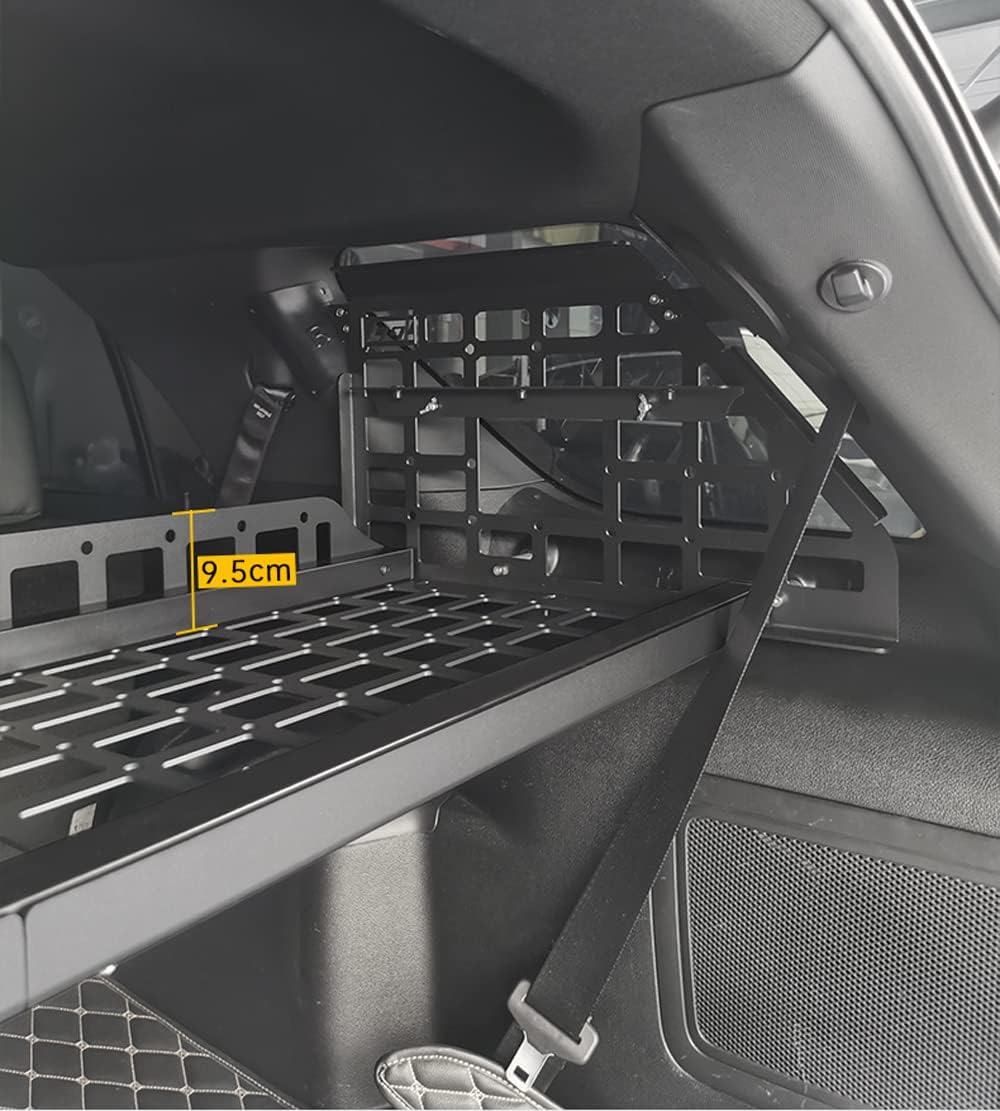 HIGH FLYING 2011-2019 para Ford Explorer Sistema de panel de almacenamiento modular Estante de maletero Interior de almacenamiento de equipaje,