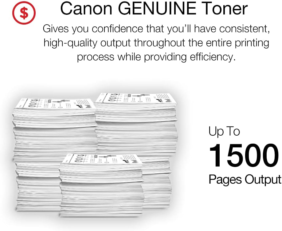 Cartucho de tóner de Canon original, 131, color negro, Amarillo