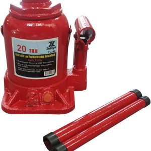 Zeluga 11-246 20 toneladas 40,000 libras de capacidad hidráulica de bajo perfil soldado con autógena Jack de botella, rojo Zeluga 11-246 20 toneladas 40,000 libras de capacidad hidráulica de bajo perfil soldado con autógena Jack de botella, rojo