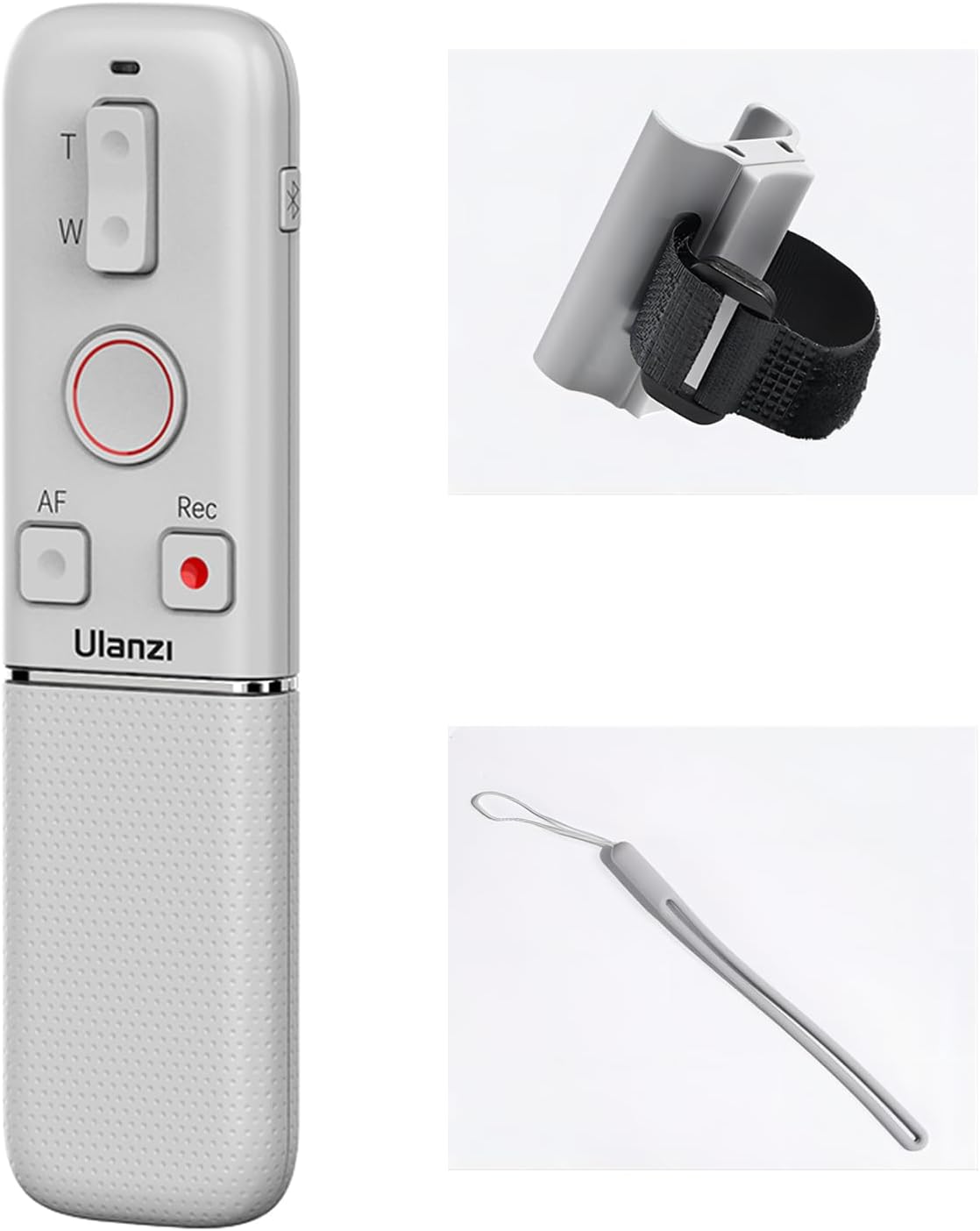 ULANZI AS006 Cámara universal inalámbrica obturador remoto para Sony, Canon, Nikon y otros teléfonos inteligentes, grabación de video selfie