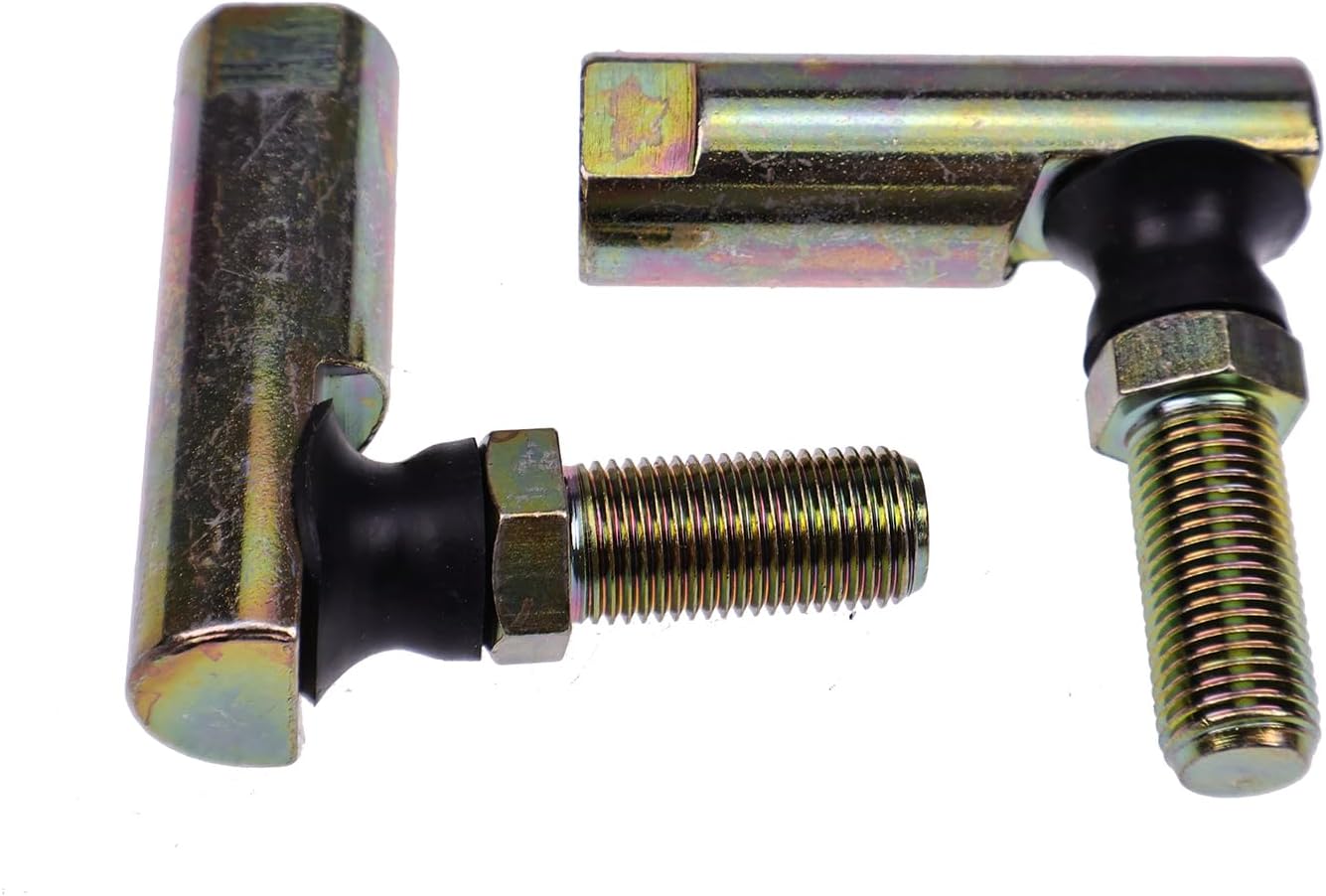 2 varillas de acoplamiento de rótula de rosca derecha compatibles con JD AM100644 AM32868 AM30168 MTD 723-0179 9230179 GT1855 GT2055 1850 995 918