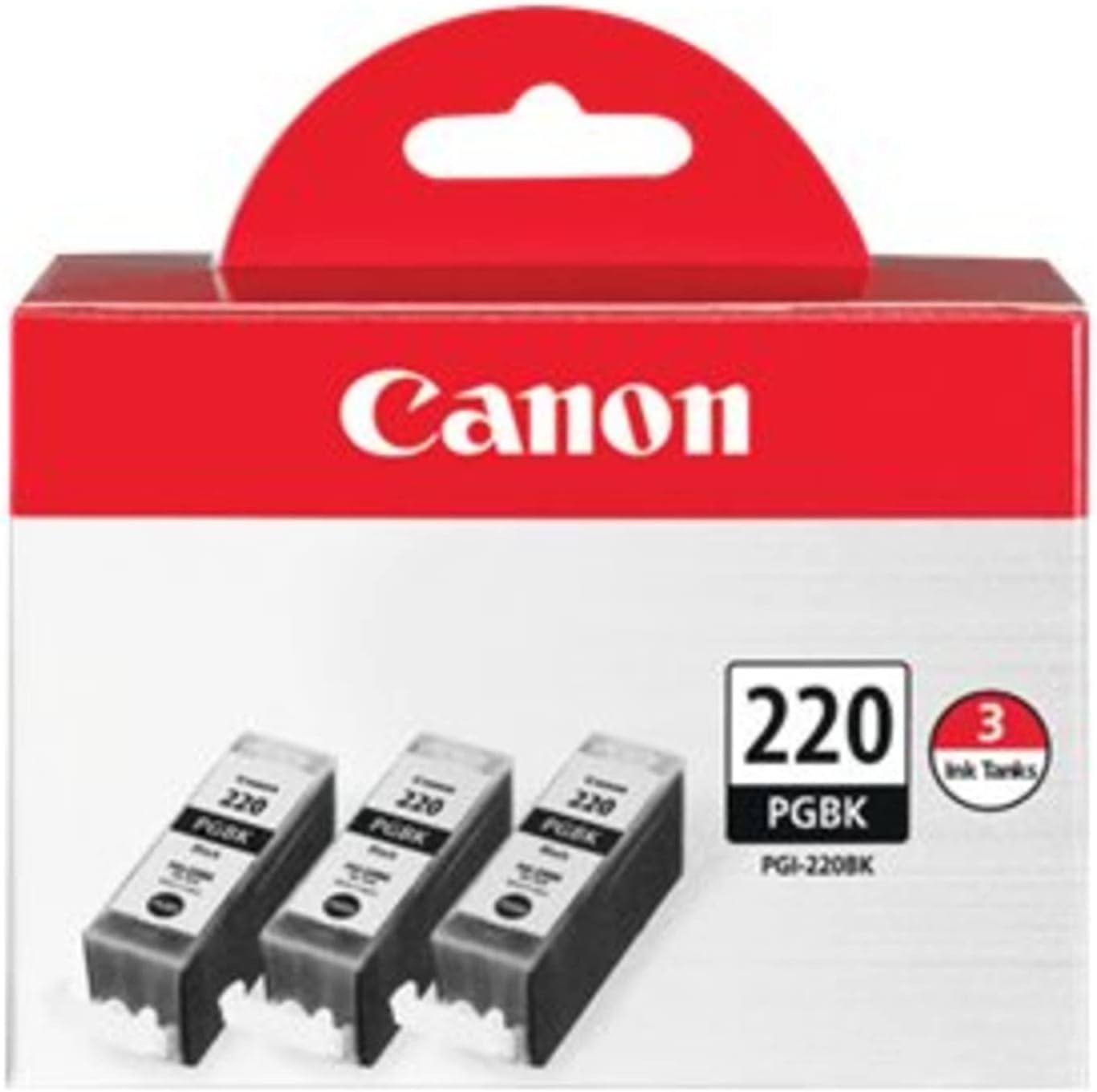 Tinta de color negro Canon PGI-220, Negro