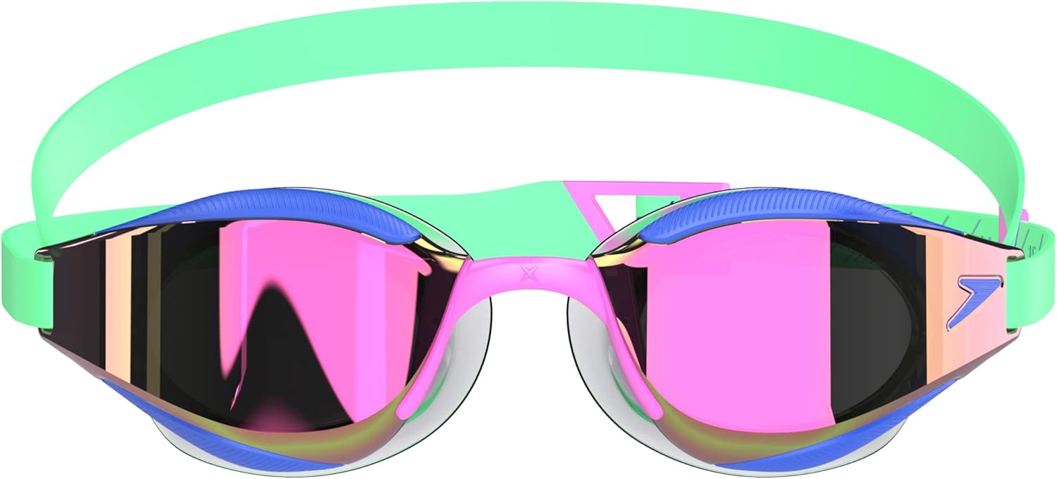 Speedo Gafas de natación unisex para adultos Mirrored Fastskin Hyper Elite