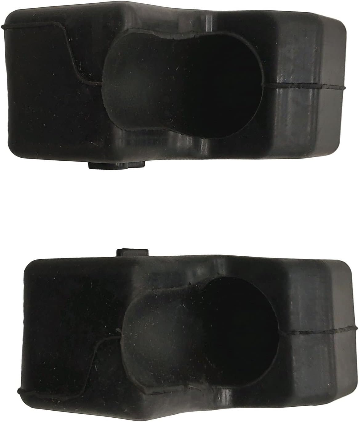 2 unids negro portón trasero superior goma parachoques buje LH RH para 2017 2018 2019 2020 2021 2022 Ford F250 F350 F450 Super Duty