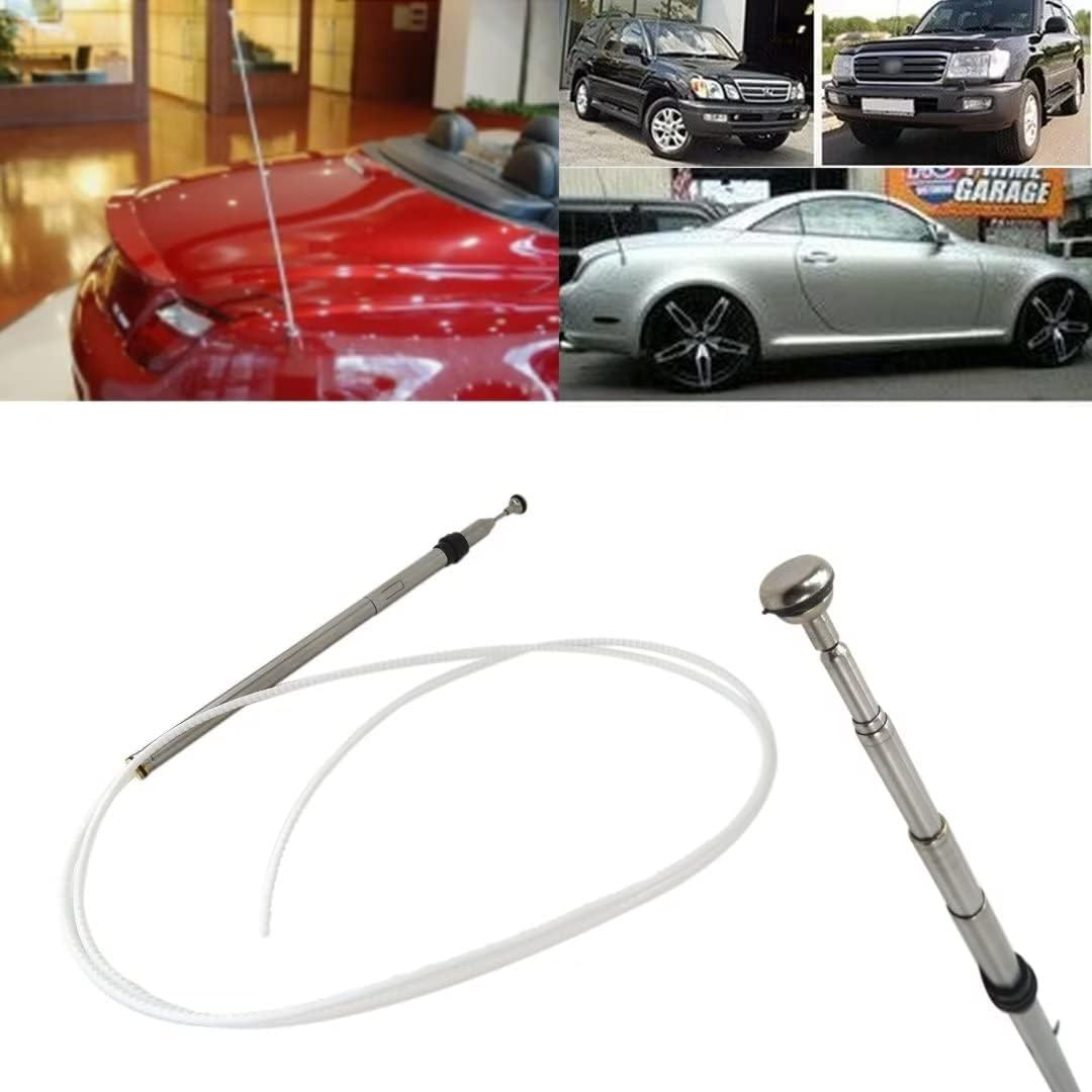 Mástil de antena de alimentación 86337-24080, 86337-33200 Reemplazo para Lexus SC430 Base Convertible 2007 2 puertas 4.3L 4293CC V8 GAS DOHC