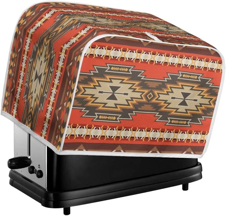Southwest – Fundas para tostadoras florales rojas para hacer pan, fundas para electrodomésticos pequeños de cocina, funda para horno y tostadora,