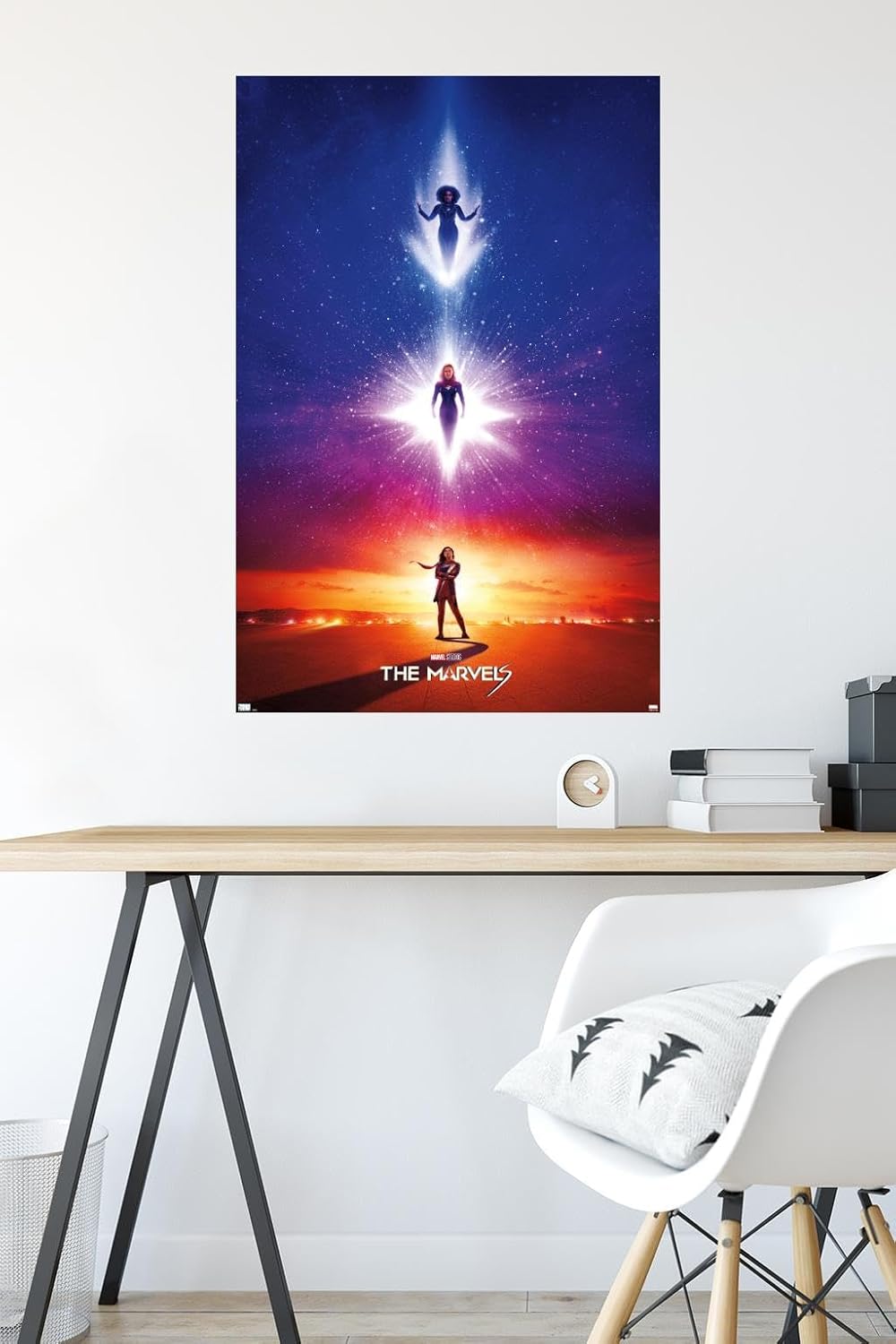 Trends International Marvel The Marvels – Teaser – Póster de pared de una hoja