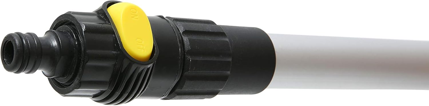 Forgrace Cepillo de lavado de coche de 12 pulgadas con mango largo de 60 pulgadas, cepillo de cerdas suaves para automóvil, camión, barco, RV,