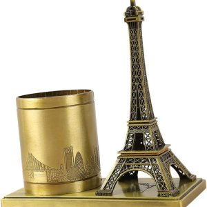 NUOBESTY Contenedor de lápices decorativo para papelería, organizador de lápices de escritorio, soporte de almacenamiento de bolígrafos, exquisito NUOBESTY Contenedor de lápices decorativo para papelería, organizador de lápices de escritorio, soporte de almacenamiento de bolígrafos, exquisito