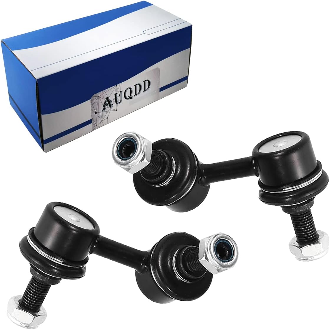 AUQDD K90454 K90455 Enlace estabilizador de barra estabilizadora delantera compatible con 01-05 Acu-ra EL,02-06 RSX 01-05 Ho-nda Civic (NO Si),
