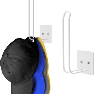 Paquete de 2 estantes para gorras de béisbol, organizador de sombreros para gorra de béisbol, almacenamiento de sombreros para gorras de béisbol, Paquete de 2 estantes para gorras de béisbol, organizador de sombreros para gorra de béisbol, almacenamiento de sombreros para gorras de béisbol,