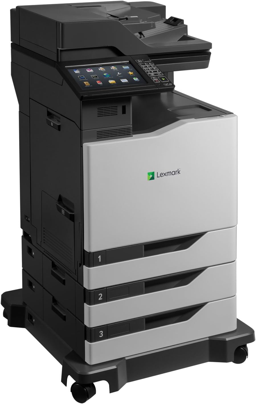 Lexmark Impresora multifunción láser a color CX825DTE (42K0041), negrogris (renovada)