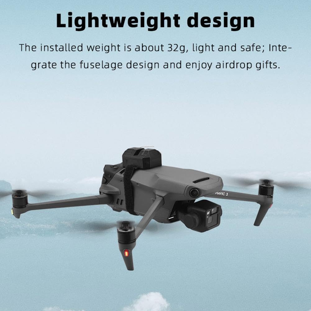 Airdrop Dropper Control Remoto Lanzador Sistema Accesorios para DJI Mini 3 Pro Drone