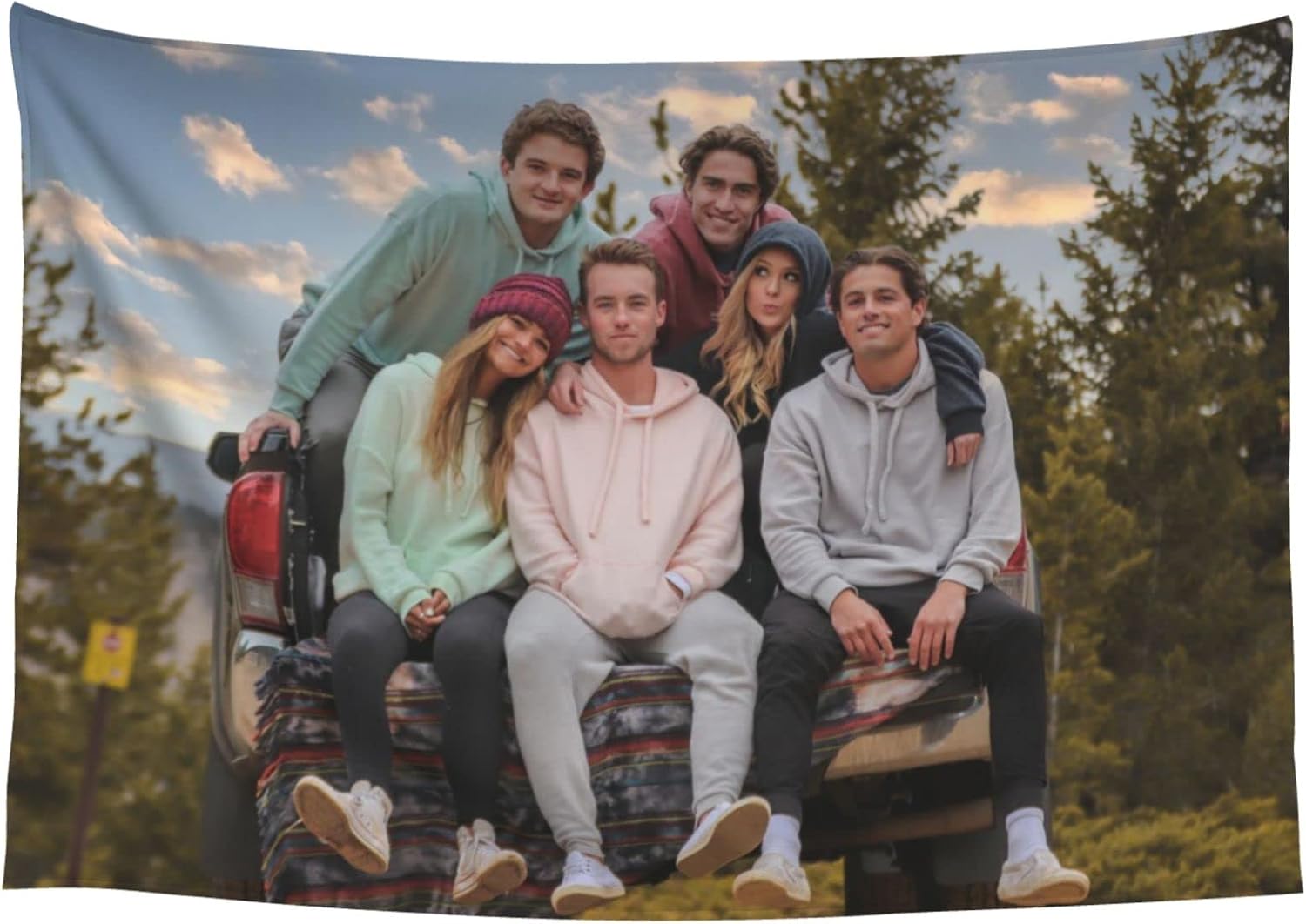 Giabmiag Tapiz personalizado para cargar imágenes personalizadas, telón de fondo personalizado, tapiz decorativo de pared para dormitorio, 60 x 40