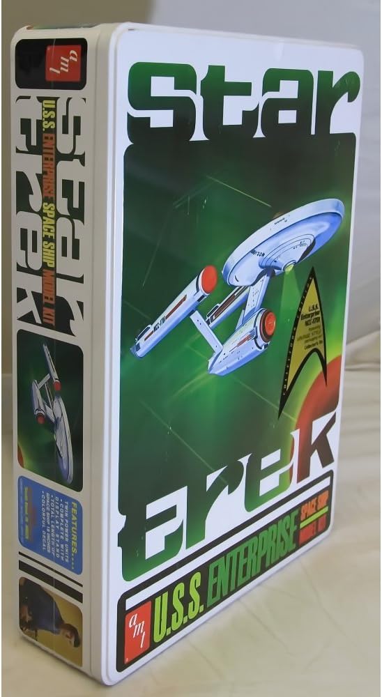 Star Trek Classic Enterprise en caja de hojalata