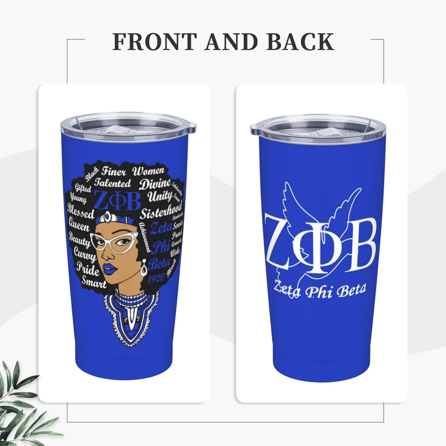 Tazas de café de 20 onzas, regalos de parafernalia de la hermandad para mujeres, vasos reutilizables, de acero inoxidable, para campamento, viajes,