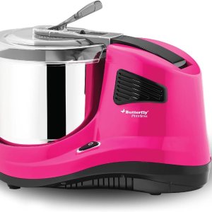 Butterfly Peerless – Molinillo húmedo de 3 piedras con amasadora Atta y raspador de coco, 2 litros, 110 V para Estados Unidos y Canadá, rosa Butterfly Peerless – Molinillo húmedo de 3 piedras con amasadora Atta y raspador de coco, 2 litros, 110 V para Estados Unidos y Canadá, rosa